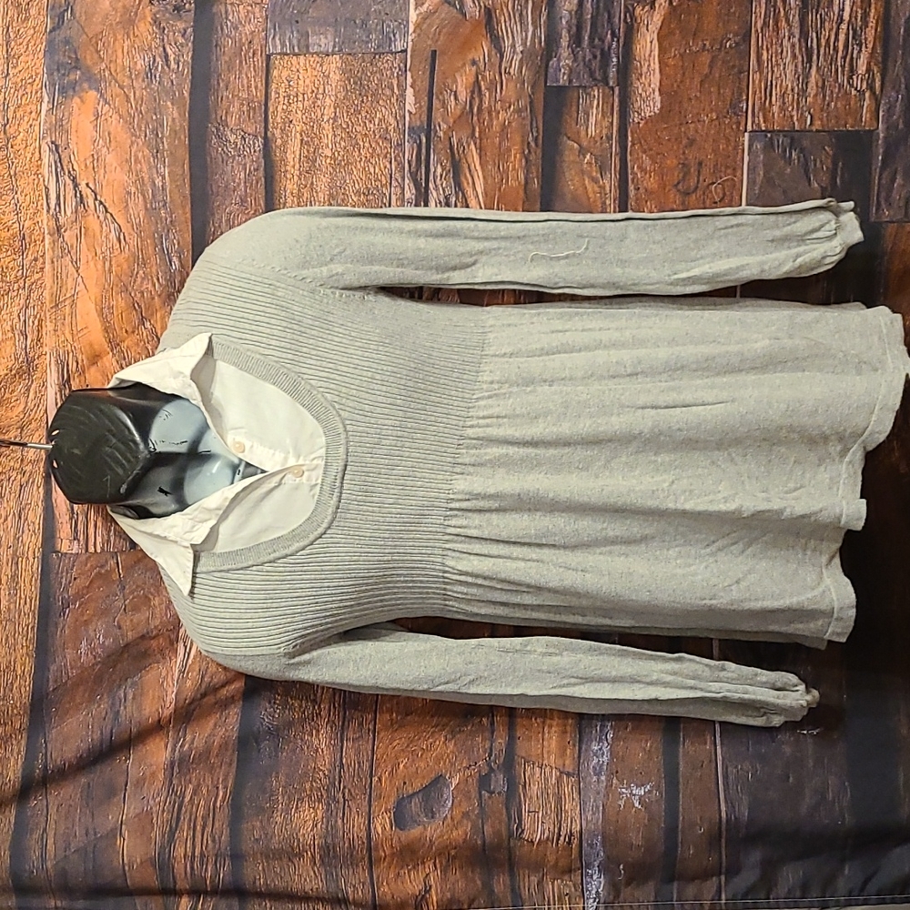 Vintage 23rdst Long Sleeved Babydoll Tunic Knit Top